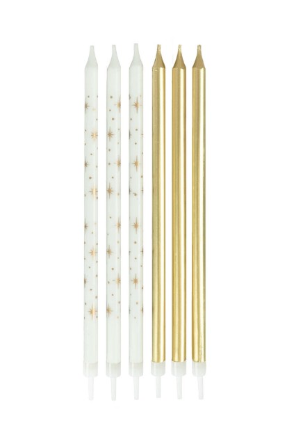 Świeczki Glamour (6szt) DS9454 Arpex